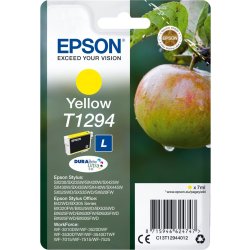 Epson nr.T1294/C13T12944012 blækpatron, gul, 440s