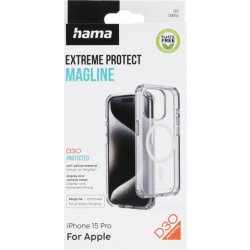 Hama Mobilcover iPhone 15 Pro MagCase, transparent
