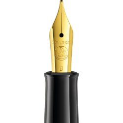 Pelikan Classic 200 Fyldepen, B, brown-marbled