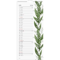 Mayland 2026 Vægkalender Blomster