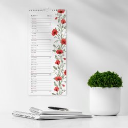 Mayland 2026 Vægkalender Blomster