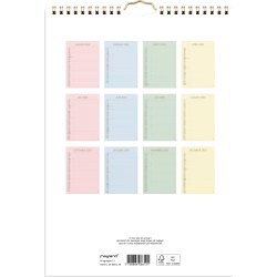 Mayland 2026 Familiekalender Color, lille