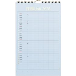 Mayland 2026 Familiekalender Color, stor