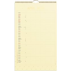 Mayland 2026 Familiekalender Color, stor
