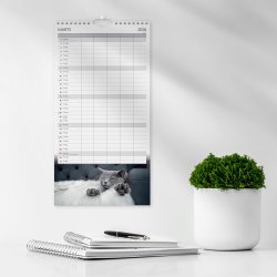 Mayland 2026 Familiekalender Katte