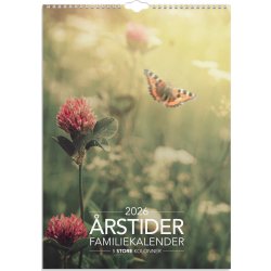 Mayland 2026 Familiekalender Årstider