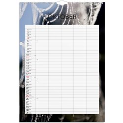 Mayland 2026 Familiekalender Årstider