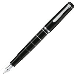 Pelikan Classic 215 Fyldepen, M, black rings