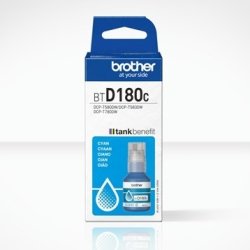 Brother BTD180C blækflaske til printer, Cyan