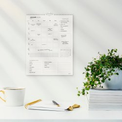 Mayland 2026 Familiekalender Ugeplan m. lister
