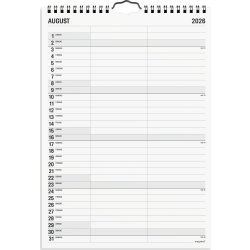 Mayland 2026 Familiekalender Black & White, 2 kol.