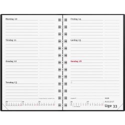 Mayland 2026 Mini Planner, vinyl, sort