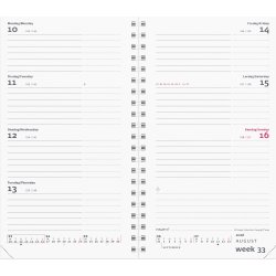 Mayland 2026 Week Planner International, refill