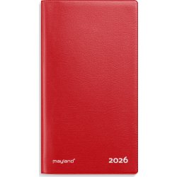Mayland 2026 Index Planner, vinyl, rød