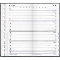 Mayland 2026 Index Planner, plast, grå