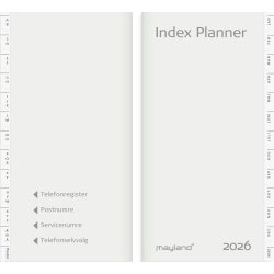Mayland 2026 Index Planner, refill + tfl.reg.