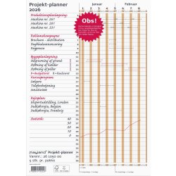 Mayland 2026 Projekt Planner, brun