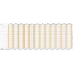 Mayland 2026 Projekt Planner, brun