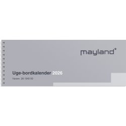 Mayland 2026 Uge bordkalender