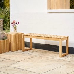 Noble Denmark Langelinie Bænk L110 cm, teak