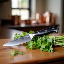 Edge de Élite Damaskus Knive kok, santoku, utility