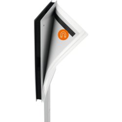 Durable Gulvskilt Info Stand | A4 | Udendørs