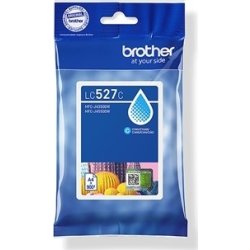 Brother LC527C blækpatron, 0,9K, cyan