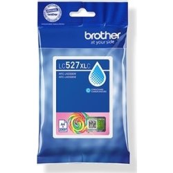 Brother LC527XLC blækpatroner XL, 2K, Cyan