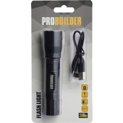Probuilder Lommelygte LED 1000 Lumen