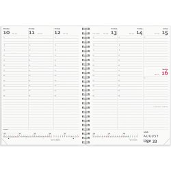Mayland 2026 Ugekalender, højformat, plast, 4 ill.