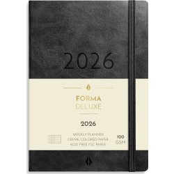 Mayland 2026 Forma Deluxe Ugekalender, A6, sort