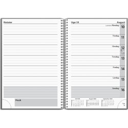 Mayland 2026 Ugekalender, tværformat med notatside