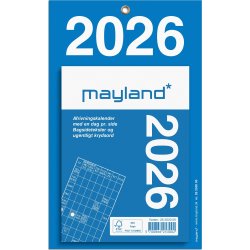 Mayland 2026 Kontor afrivningskalender
