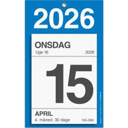 Mayland 2026 Kontor afrivningskalender