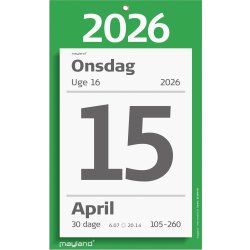 Mayland 2026 Kæmpe afrivningskalender