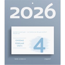 Mayland 2026 Afrivningskalender Humør