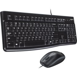 Logitech MK120 Kablet Mus/tastatursæt, nordisk