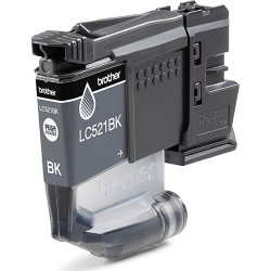 Brother LC521BK blækpatron, sort