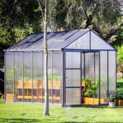 Palram Canopia Glory Drivhus, 9,2 m2, grå