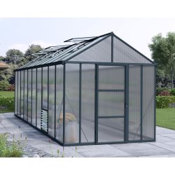 Palram Canopia Glory Drivhus, 15,3 m2, grå