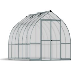 Palram Canopia Bella Växthus, 9 m2, silver