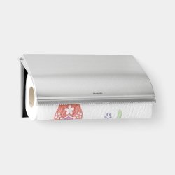 Brabantia Køkkenrulleholder, Vægmont., Mat stål