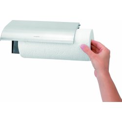 Brabantia Køkkenrulleholder, Vægmont., Mat stål