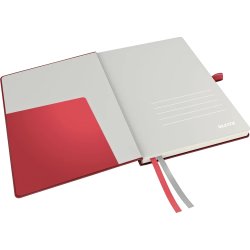 Leitz Complete Notesbog | A4 | Kvadreret | Rød
