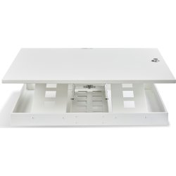 Steppie Desk Riser hæve-sænkebord, hvid