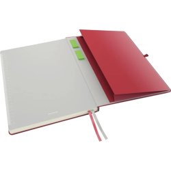 Leitz Complete Notesbog | A4 | Linjeret | Rød