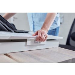 Steppie Desk Riser hæve-sænkebord, hvid