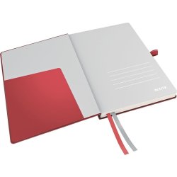 Leitz Complete Notesbog | A5 | Linjeret | Rød