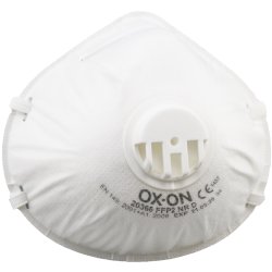 OX-ON Støvmaske Basic FFP2 NR D m/ventil, 20 stk.