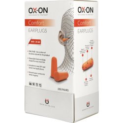 OX-ON Ørepropper Comfort, 39 db, 200 par